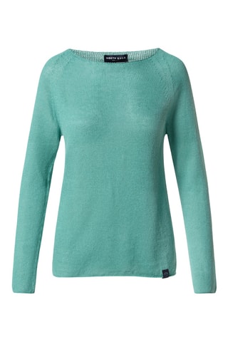 Pull en lin - Vert