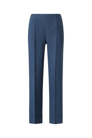 Pantalon en lin - Bleu