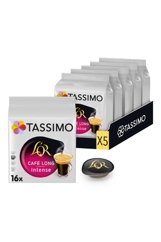 80 cialde Tassimo - L'Or Café Long Intense - 5 x 16 cialde