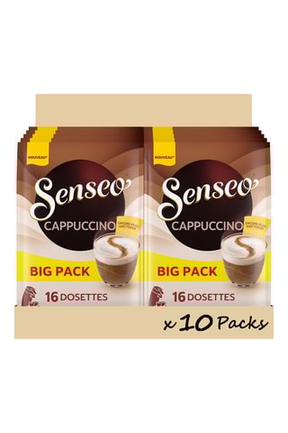 160 cialde Senseo - Cappuccino - 10 x 16 cialde
