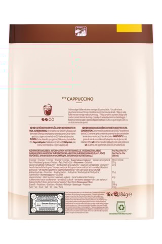 160 cialde Senseo - Cappuccino - 10 x 16 cialde