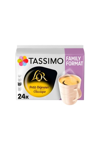 120 cialde Tassimo - L'Or Café Petit déjeuner Classique - 5 x 24 cialde