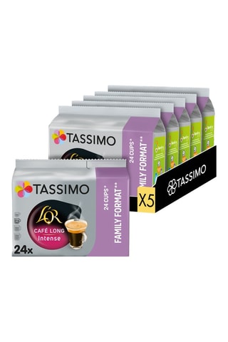120 cialde Tassimo - L'Or Café Long Intense - 5 x 24 cialde
