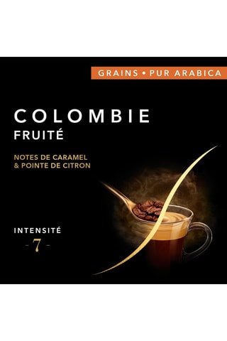 6 x 500 g - Caffè in grani L'Or Colombie - Intensità 7