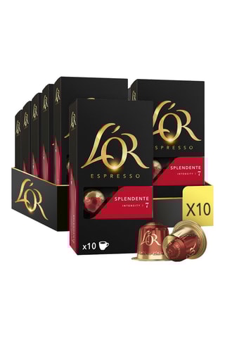 200 capsule - Café Splendente - Intensità 7 - 20 x 10 capsule L’Or Espresso