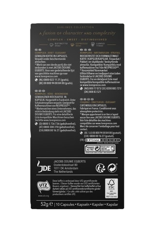 100 capsule - Café Or rose - Intensità 7 - 10 x 10 capsule L’Or Espresso