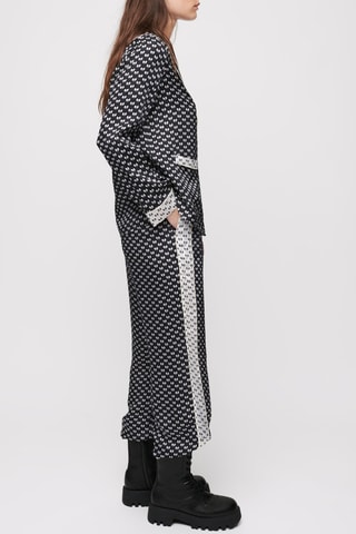 Pantalon wide legs - Noir