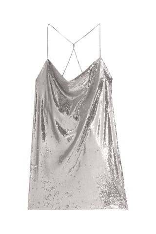 Robe sans manches - Argenté