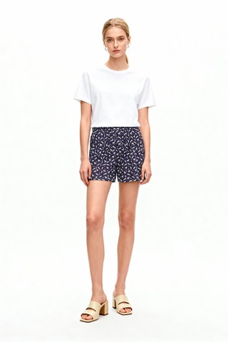 Short - Bleu marine et blanc