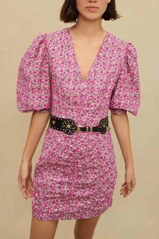 Robe droite - Fuchsia