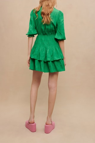 Robe volantée - Vert