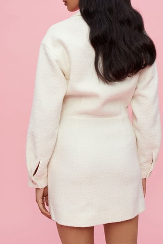 Robe en laine - Ecru