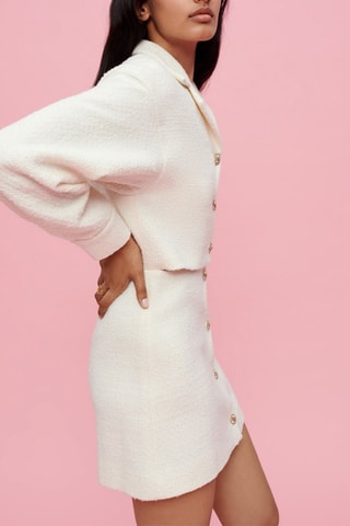 Robe en laine - Ecru