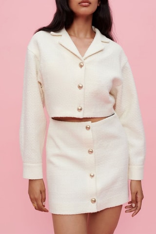 Robe en laine - Ecru