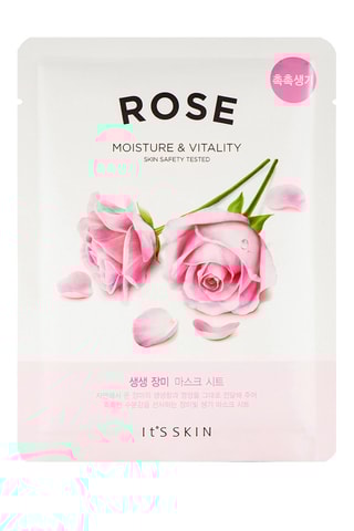 20 masques fraicheurs à la rose - Peaux sèches