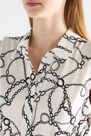 Robe sans manches - Blanc