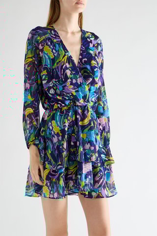 Robe - Bleu et violet