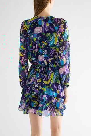 Robe - Bleu et violet