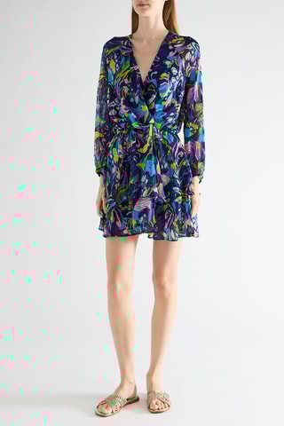 Robe - Bleu et violet