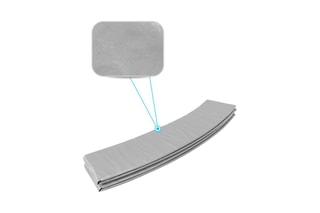 Cuscino imbottitura tappeto elastico - 14 FT - 427 cm - 14 FT - Grigio