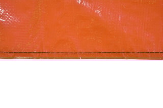 8 guaine universali per pali da tappeto elastico - 179 x 10 cm - Arancione