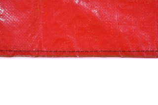 8 guaine universali per pali da tappeto elastico - 179 x 10 cm - Rosso