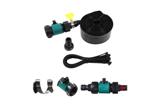 Irrigatore tappeto elastico - 13FT–14FT - Nero