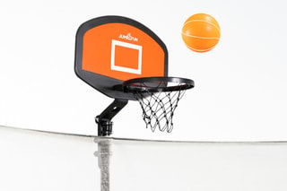 Canestro da basket rigido per trampolino - 56 x 35 cm