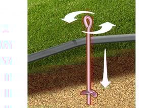 Kit fissaggio tappeto elastico - 8 pezzi