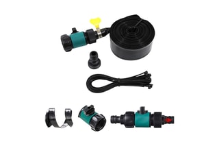 Irrigatore tappeto elastico - 10FT–12FT - Nero