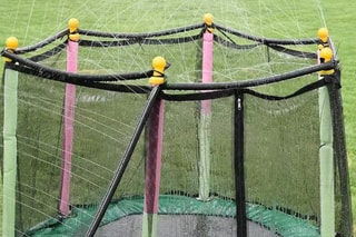 Irrigatore tappeto elastico - 10FT–12FT - Nero