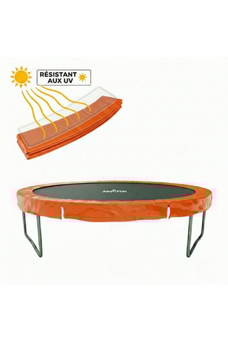 Cuscino di protezione per tappeto elastico 12 ft - 366 cm - Arancione