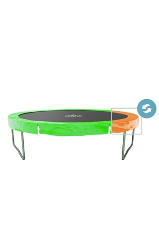 Cuscino di protezione per tappeto elastico - 305 cm - 10FT - Verde