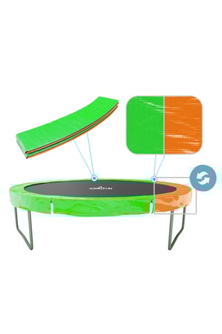 Cuscino di protezione per tappeto elastico - 305 cm - 10FT - Verde