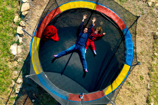 Cuscino di protezione per tappeto elastico - 305 cm - 10FT - Blu, giallo e rosso