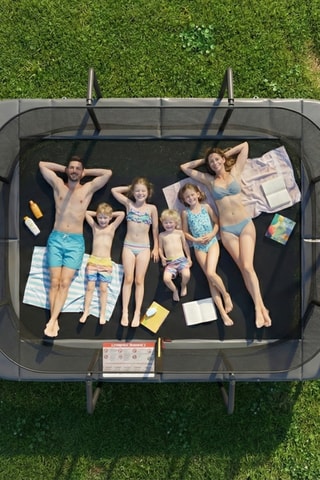 Trampolim retangular - 244  x 305 cm