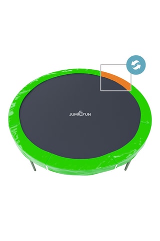 Cuscino per tappeto elastico - 14 FT - 427 cm - Blu - Verde