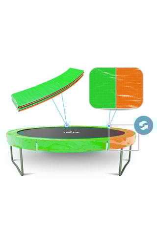 Cuscino per tappeto elastico - 14 FT - 427 cm - Blu - Verde