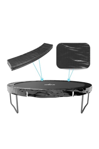 Cuscino per tappeto elastico - 14 FT - 427 cm - Blu - Nero