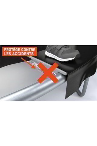 Cuscino per tappeto elastico - 14 FT - 427 cm - Blu - Nero