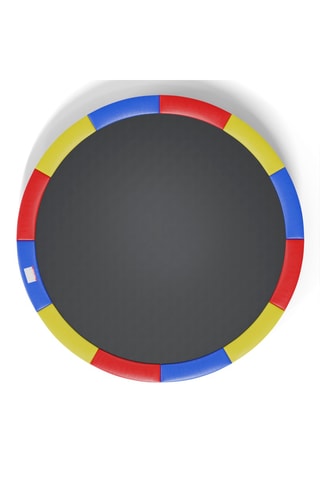 Cuscino per tappeto elastico - 14 FT - 427 cm - Blu - Blu, giallo e rosso