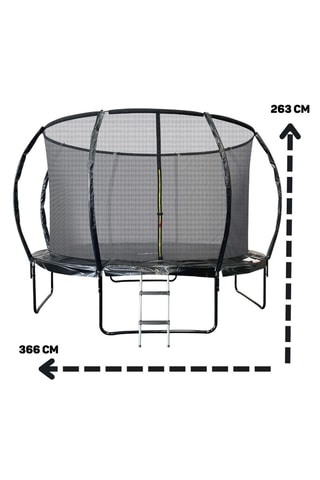 Trampolim - A partir dos 3 anos -  366 x 366 x 263 cm