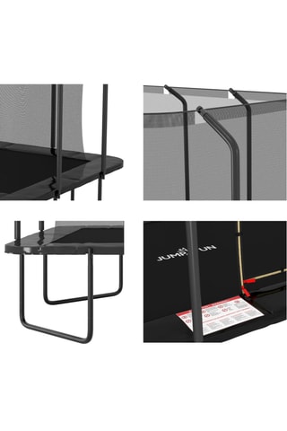 Trampolim retangular - A partir dos 3 anos- 518  x 305 cm