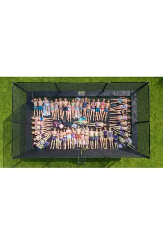 Trampolim retangular - A partir dos 3 anos- 518  x 305 cm