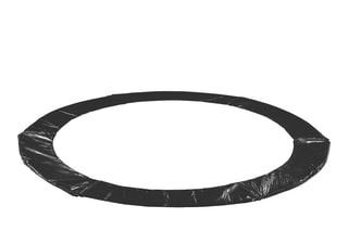 Cuscino imbottito in polietilene per trampolino - 8 FT - 244 cm - Blu - Nero