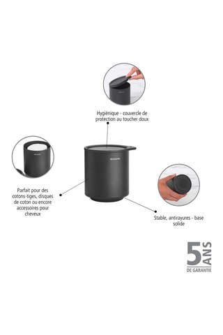 Barattolo contenitore MindSet - 9,5 x 8 x 9,5 cm