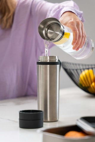 Bottiglia termica in acciaio inossidabile Make & Take - 50 cl