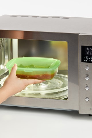 3 contenitori salvafreschezza in silicone - 0,2/0,5/1 l