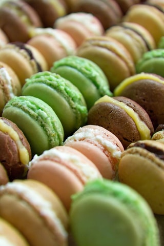 Stampo in silicone - 24 macaron