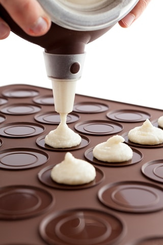 Stampo in silicone - 24 macaron